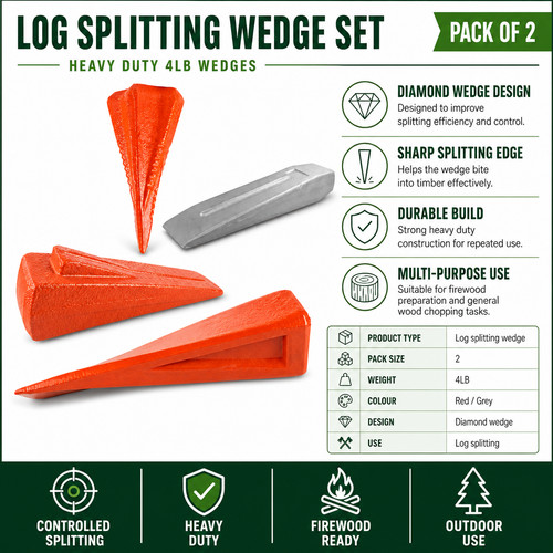 5kg log splitter - log,